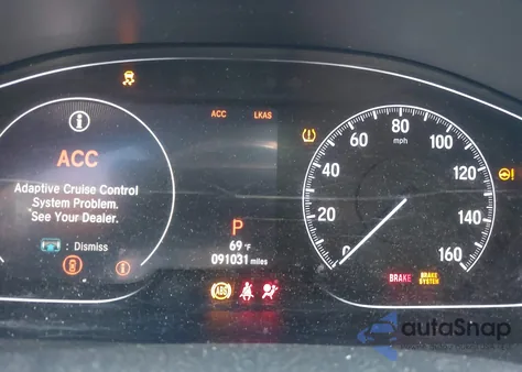 2018 Honda Accord Ex-L 2.0T из США, поврежденный, VIN 1HGCV2F54JA040463